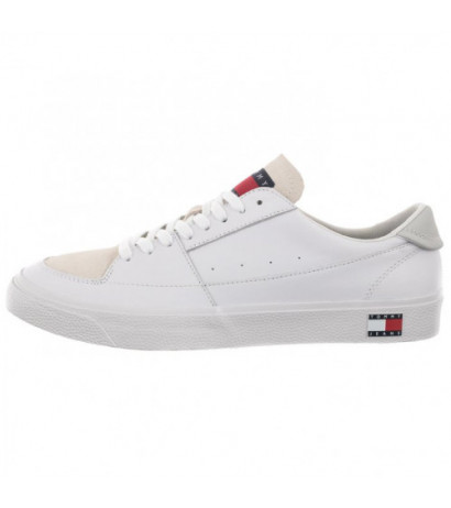 Tommy Hilfiger Tommy Jeans Vulcanized Ess White EM0EM01106 YBR (TH686-a) sports shoes