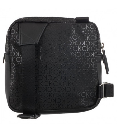 Calvin Klein CK Elevated Cony Reporter S Mono Black Tonal Mono K50K510279 01I (CK243-a) handbag