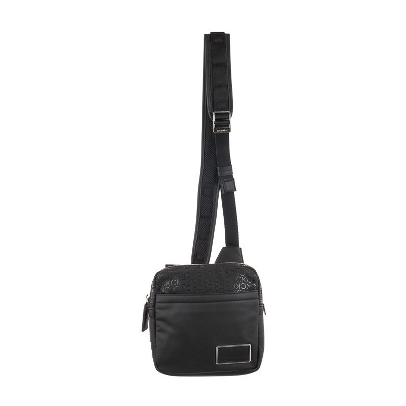 Calvin Klein CK Elevated Cony Reporter S Mono Black Tonal Mono K50K510279 01I (CK243-a) handbag