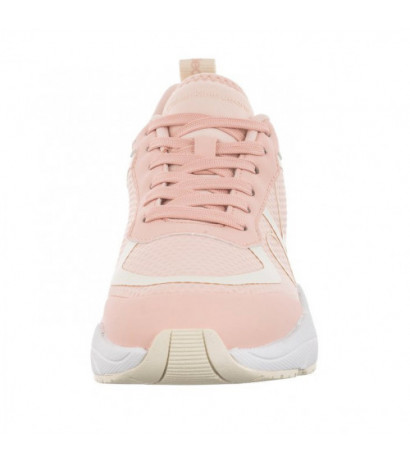 Calvin Klein Retro Tennis Over Mesh Wn Peach Blush/Creamy White YW0YW00946 0JV (CK252-a) sports Shoes