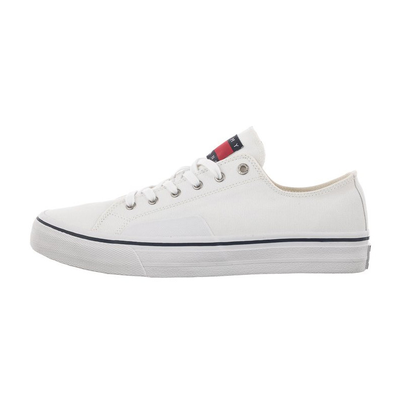 Tommy Hilfiger Tommy Jeans Skate Canvas Ess White EM0EM01175 YBR (TH696-a) sports shoes