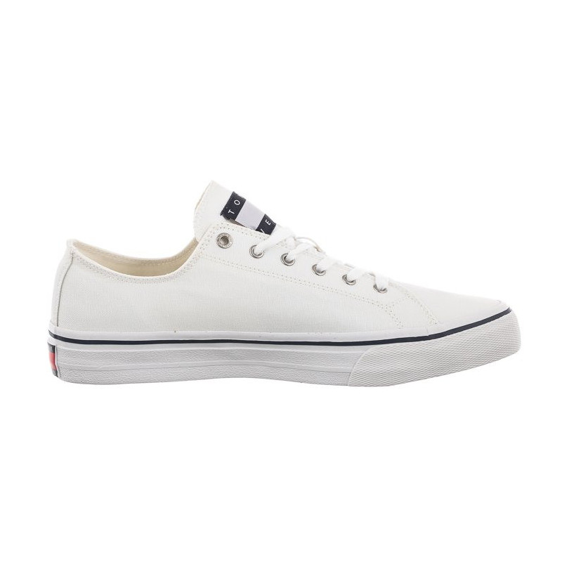 Tommy Hilfiger Tommy Jeans Skate Canvas Ess White EM0EM01175 YBR (TH696-a) sports shoes