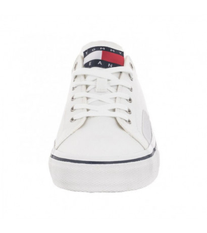 Tommy Hilfiger Tommy Jeans Skate Canvas Ess White EM0EM01175 YBR (TH696-a) sports shoes