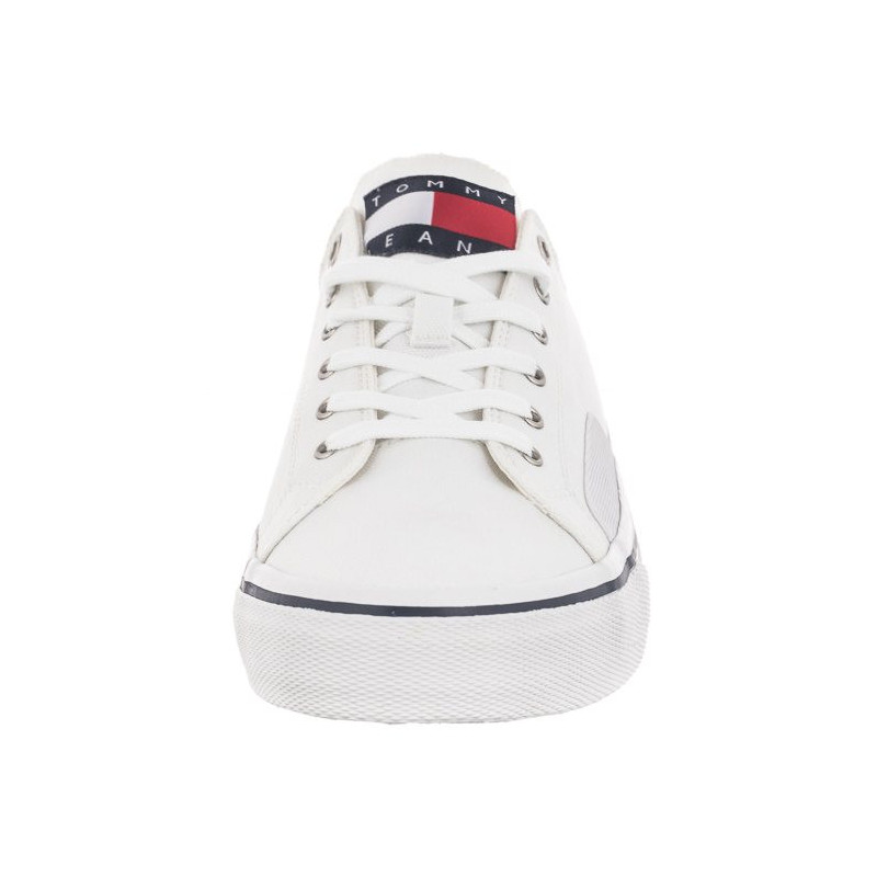 Tommy Hilfiger Tommy Jeans Skate Canvas Ess White EM0EM01175 YBR (TH696-a) sports shoes