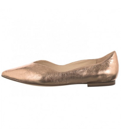 Caprice Złote 9-22110-20 933 Rosegold Met (CP356-a) ballerinas