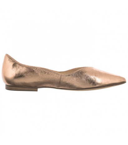 Caprice Złote 9-22110-20 933 Rosegold Met (CP356-a) ballerinas