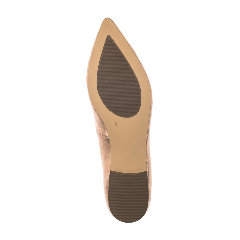 Caprice Złote 9-22110-20 933 Rosegold Met (CP356-a) ballerinas