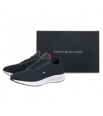 Tommy Hilfiger Lightweight Runner Knit Flag Desert Sky FM0FM04563 DW5 (TH700-b) sports shoes