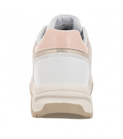 Tommy Hilfiger Low Cut Lace-Up Sneaker White/Beige/Pink T3A9-32736-1592A X356 (TH745-a) sports Shoes