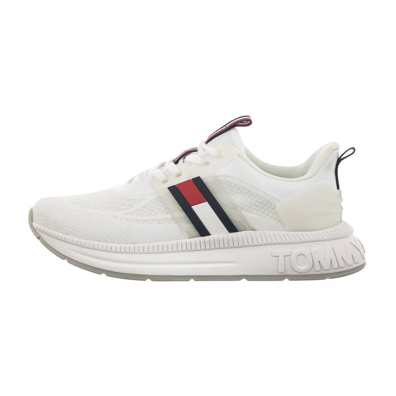 Tommy Hilfiger Flag Low Cut Lace-Up Sneaker White T3A9-32747-0308 100 (TH742-a) sports Shoes