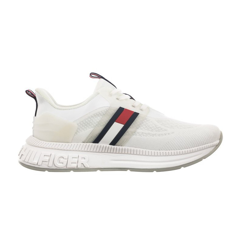 Tommy Hilfiger Flag Low Cut Lace-Up Sneaker White T3A9-32747-0308 100 (TH742-a) sports Shoes