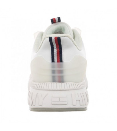 Tommy Hilfiger Flag Low Cut Lace-Up Sneaker White T3A9-32747-0308 100 (TH742-a) sports Shoes