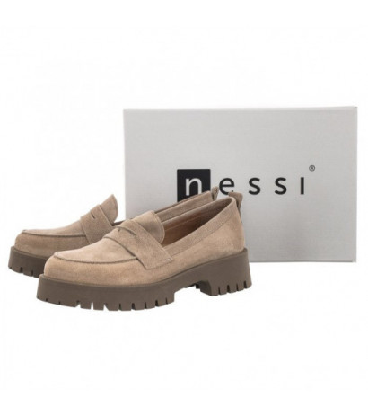 Nessi Beżowe 23077 W1 (NE316-a) shoes