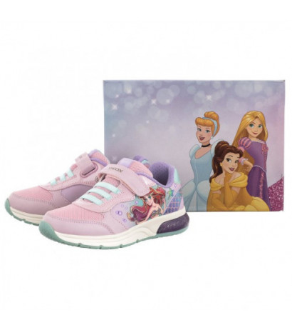 Geox Disney Princess J Spaceclub G. A Pink/Watersea J358VA 011BC CE83B (GE85-a) sports shoes