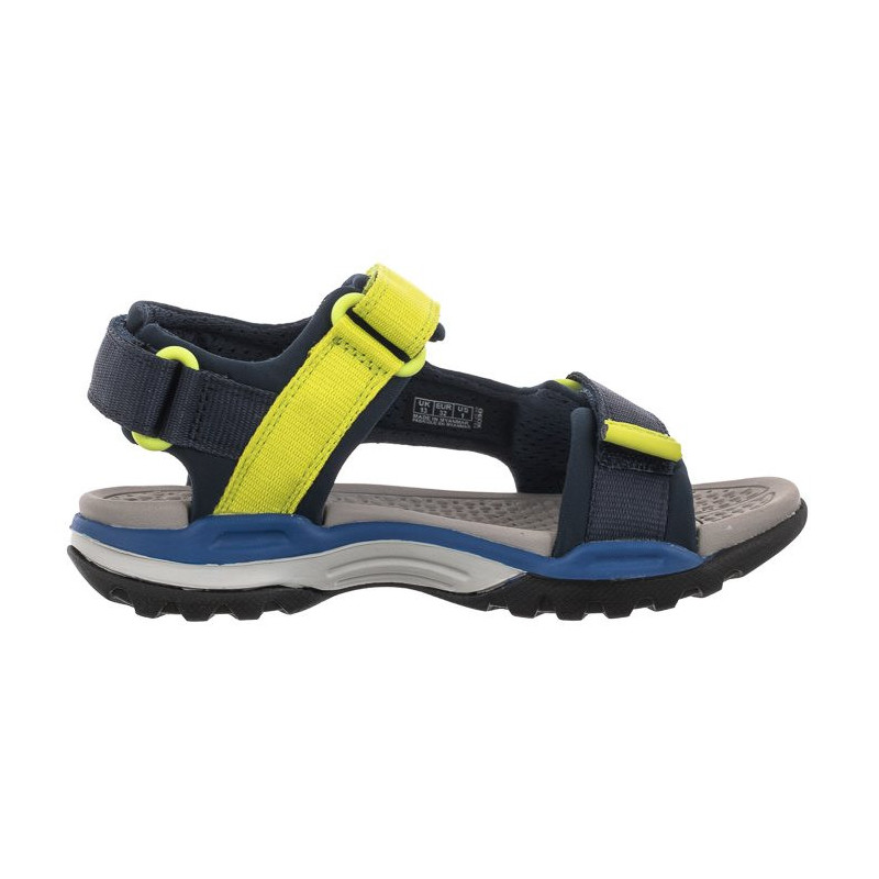 Geox J Borealis B. A Navy/Lime J150RA 01511 C0479 (GE105-a) sandals