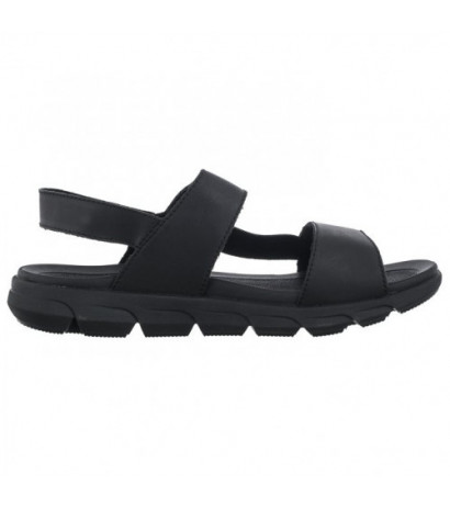 Rieker Czarne 20800-00 Black (RI105-a) sandals