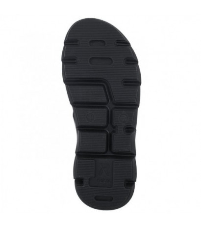 Rieker Czarne 20800-00 Black (RI105-a) sandals