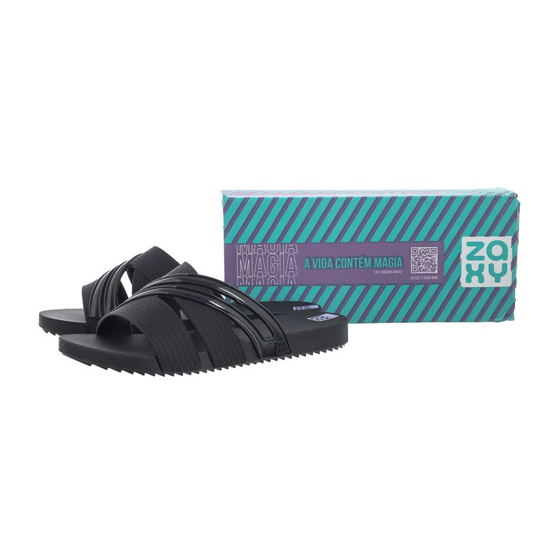 Zaxy Respiro Slide AD JJ285272/AD698 Black (ZA164-a) Women's Shoes/Flip Flops