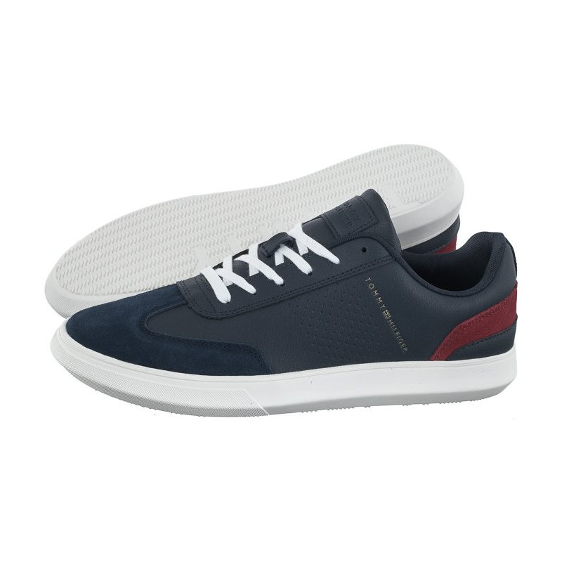 Tommy Hilfiger Corporate Seasonal Cup Leather Desert Sky FM0FM04491 DW5 (TH781-b) shoes