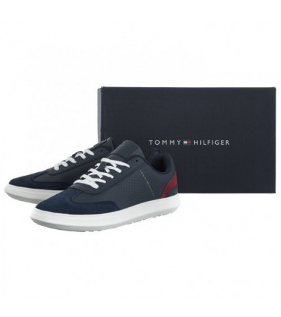 Tommy Hilfiger Corporate Seasonal Cup Leather Desert Sky FM0FM04491 DW5 (TH781-b) shoes