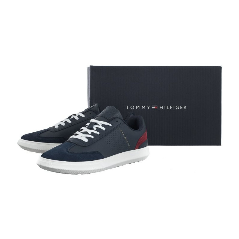 Tommy Hilfiger Corporate Seasonal Cup Leather Desert Sky FM0FM04491 DW5 (TH781-b) shoes