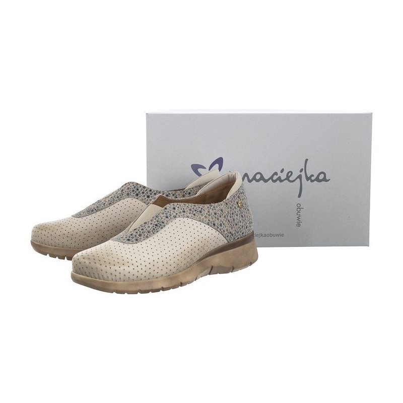 Maciejka Beżowe 05951-04/00-1 (MA1033-a) shoes