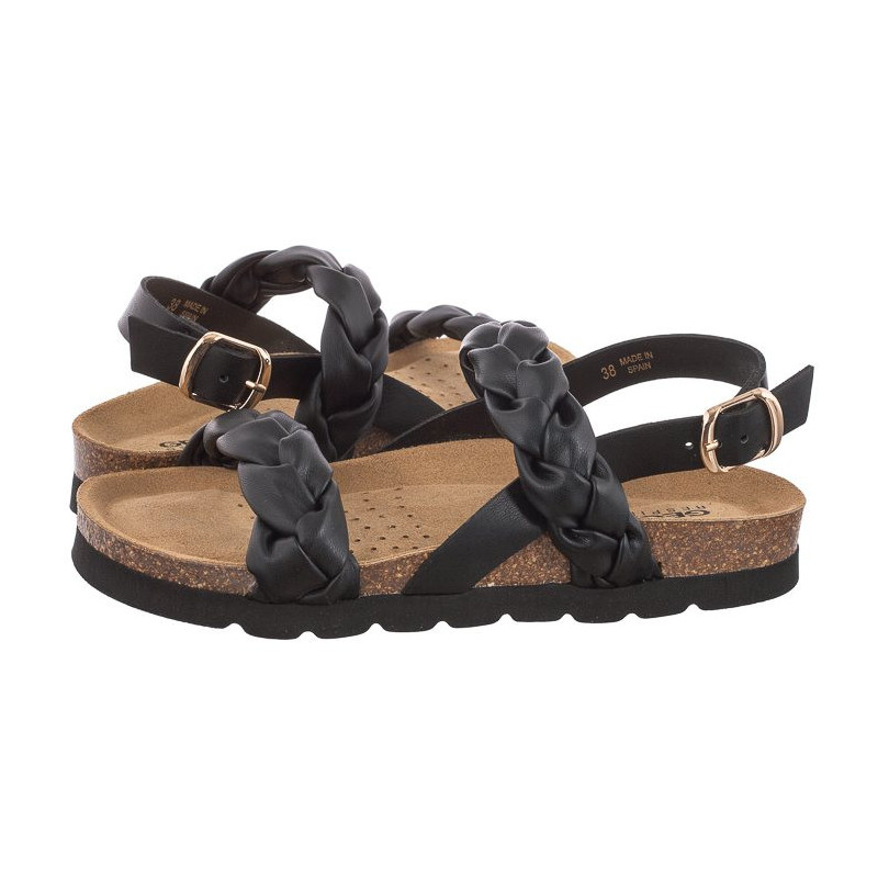 Geox D Brionia H.J Black D35SYJ 000BC C9999 (GE110-a) sandals