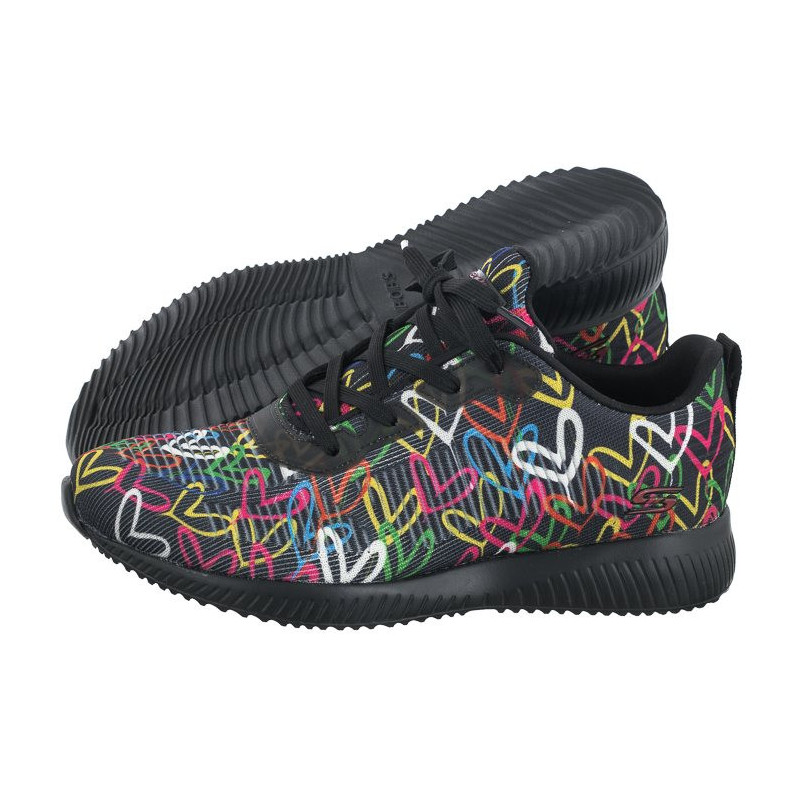 Skechers Bobs Squad Starry Love Black/Multi 117092/BKMT (SK150-b) sports Shoes