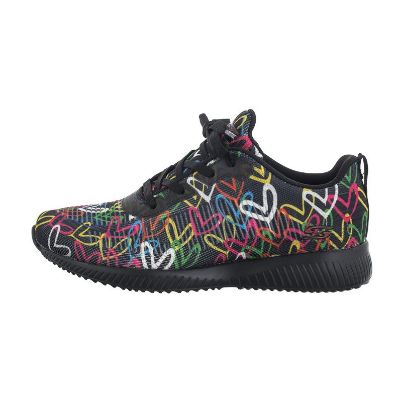 Skechers Bobs Squad Starry Love Black/Multi 117092/BKMT (SK150-b) sports Shoes