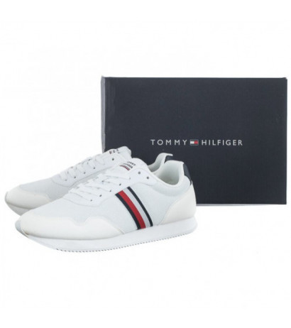 Tommy Hilfiger Core Lo Runner White FM0FM04504 YBS (TH769-a) sports shoes