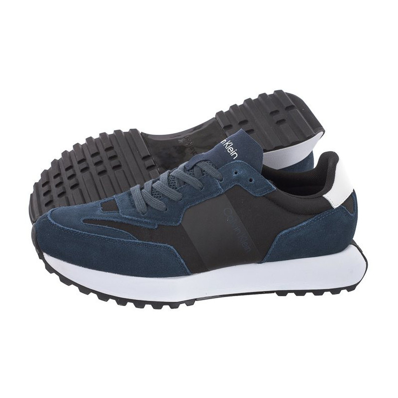 Calvin Klein Low Top Lace Up Mix Navy/Black/White HM0HM00497 0HA (CK274-a) sports shoes