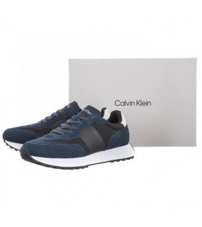 Calvin Klein Low Top Lace Up Mix Navy/Black/White HM0HM00497 0HA (CK274-a) sports shoes