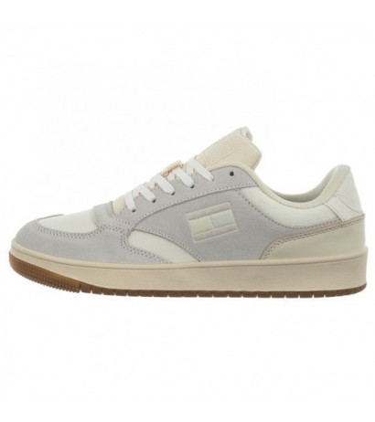 Tommy Hilfiger Tommy Jeans Wmn Retro Cups Suede Ivory EN0EN02112 YBI (TH759-a) sports Shoes