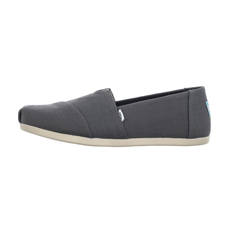 Toms Alpargata Pavement Grey Refibra Tencel Textured Woven 10019652 (TS29-a) sneakers