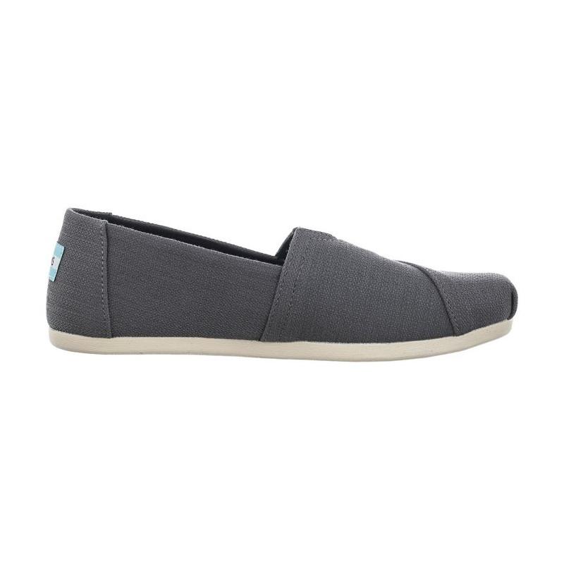 Toms Alpargata Pavement Grey Refibra Tencel Textured Woven 10019652 (TS29-a) sneakers