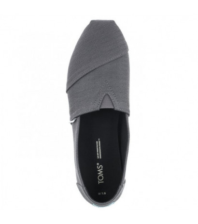 Toms Alpargata Pavement Grey Refibra Tencel Textured Woven 10019652 (TS29-a) sneakers