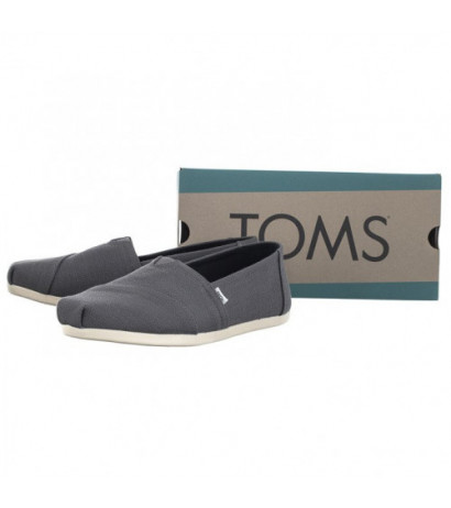 Toms Alpargata Pavement Grey Refibra Tencel Textured Woven 10019652 (TS29-a) sneakers