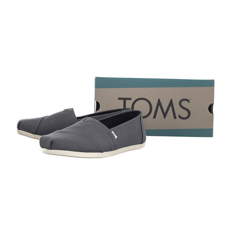 Toms Alpargata Pavement Grey Refibra Tencel Textured Woven 10019652 (TS29-a) sneakers