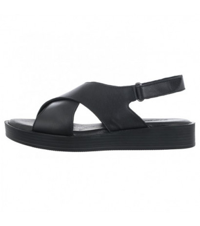 Caprice Czarne 9-28205-20 001 Black (CP364-a) sandals