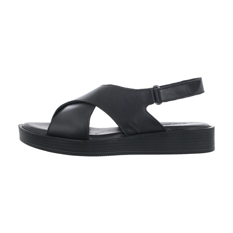 Caprice Czarne 9-28205-20 001 Black (CP364-a) sandals