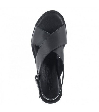 Caprice Czarne 9-28205-20 001 Black (CP364-a) sandals