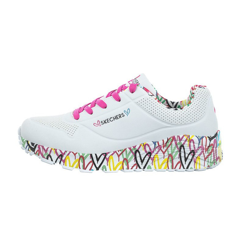 Skechers Uno Lite Lovely Luv White/Multi 314976L/WMLT (SK154-b) sports Shoes