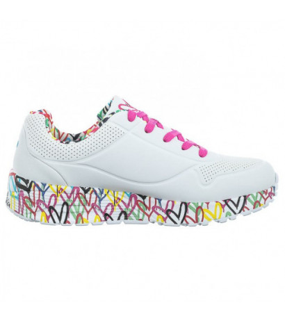 Skechers Uno Lite Lovely Luv White/Multi 314976L/WMLT (SK154-b) sports Shoes