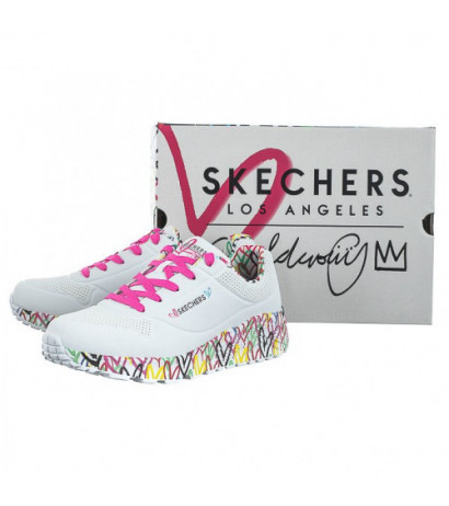 Skechers Uno Lite Lovely Luv White/Multi 314976L/WMLT (SK154-b) sports Shoes