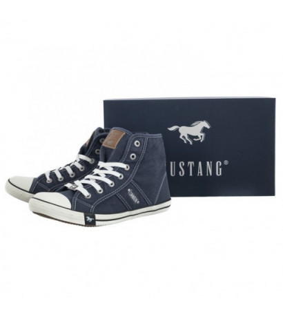 Mustang Granatowe 52C0017 (MU494-a) shoes