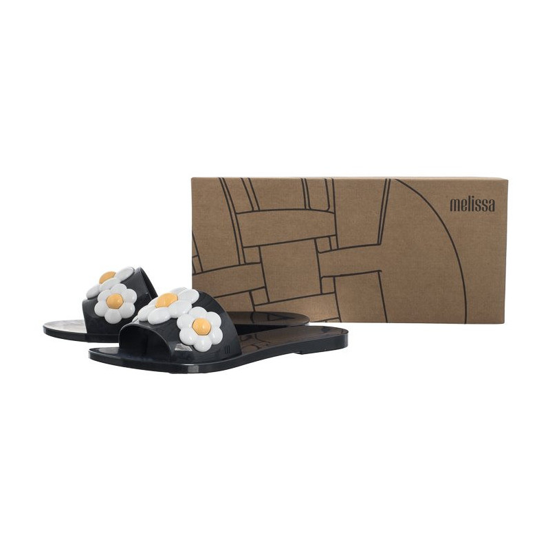 Melissa Babe Spring AD 33876/AL273 Black/White (ML269-a) Women's Shoes/Flip Flops