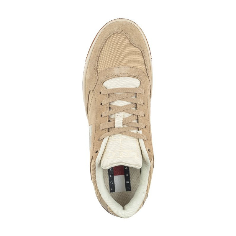 Tommy Hilfiger Jeans Retro Cupsole Suede Gentle Gold EM0EM01161 AB9 (TH770-a) sports shoes