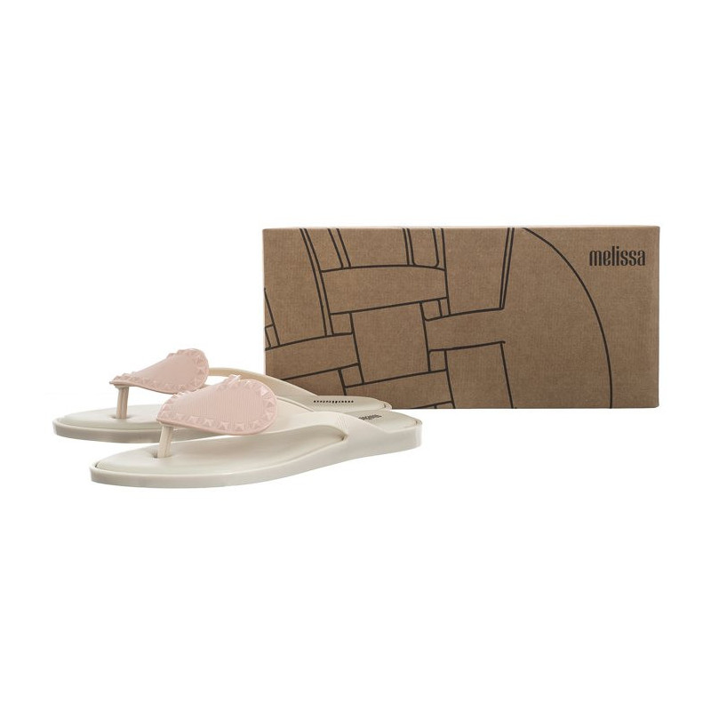 Melissa Lily AD 33709/AJ684 Beige/Pink (ML274-a) flip flops