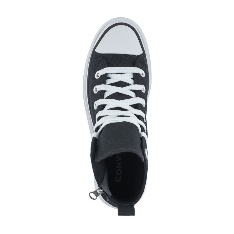 Converse CTAS Lugged Lift Hi Black/Black/White A03011C (CO604-a) shoes