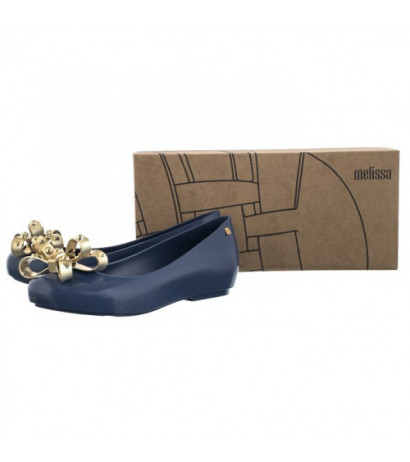 Melissa Dora III AD 33778/AJ037 Blue/Gold (ML280-b) ballerinas